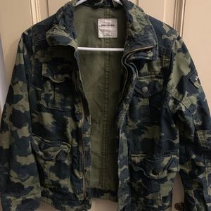 Abercrombie kids army jacket